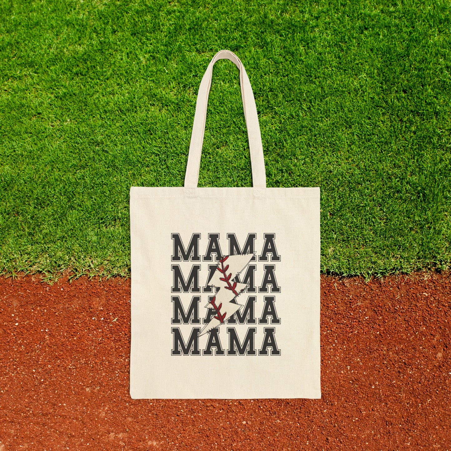 Mama Baseball Tote