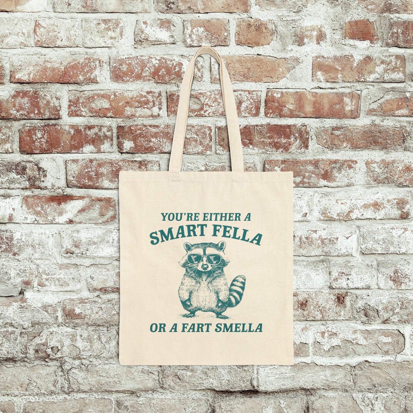 Smart Fella or Fart Smella Tote Bag