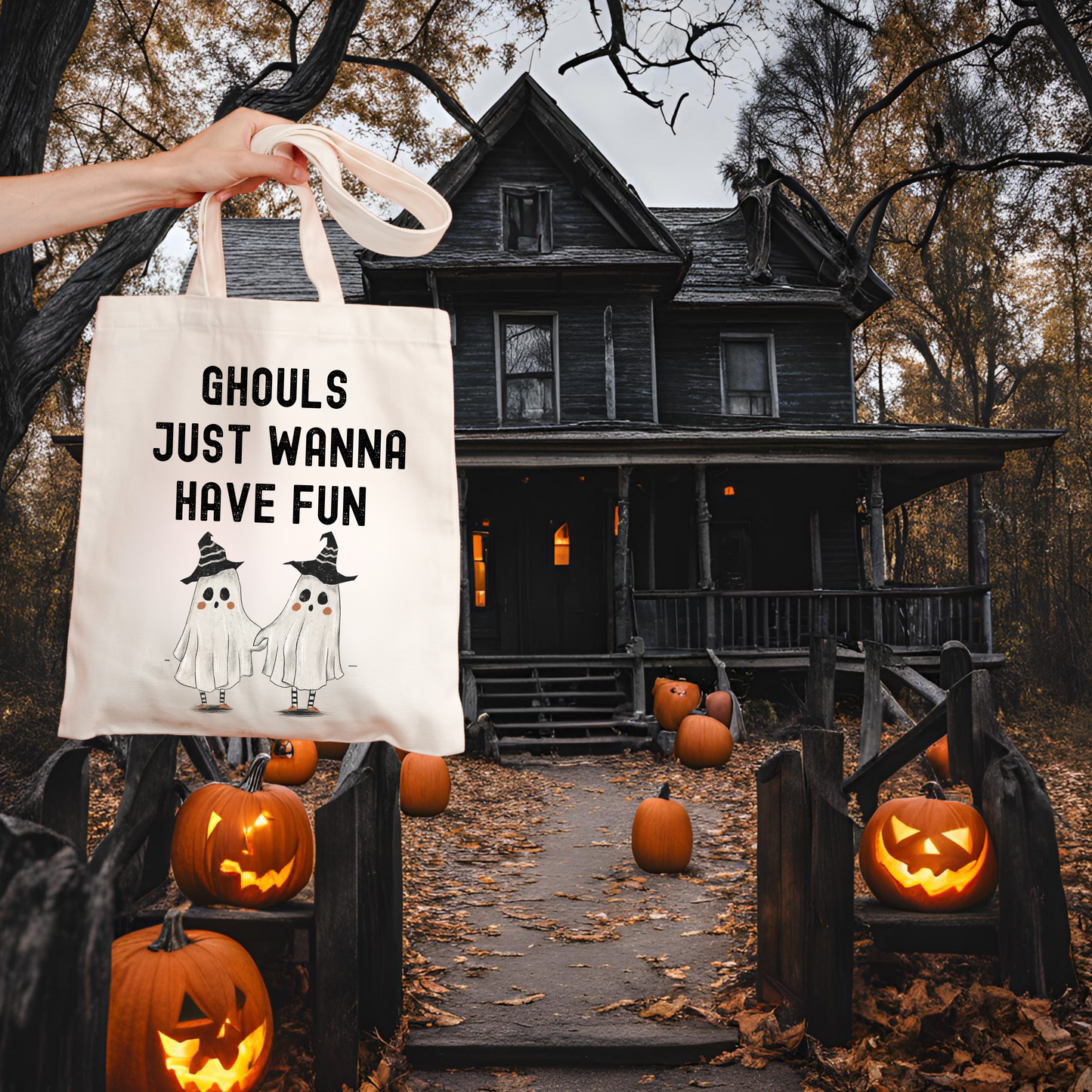 Ghouls Just Wanna Have Fun-tote bag