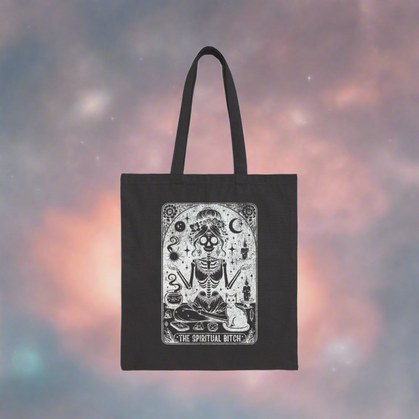 Spiritual Bitch Tarot Card Tote Bag