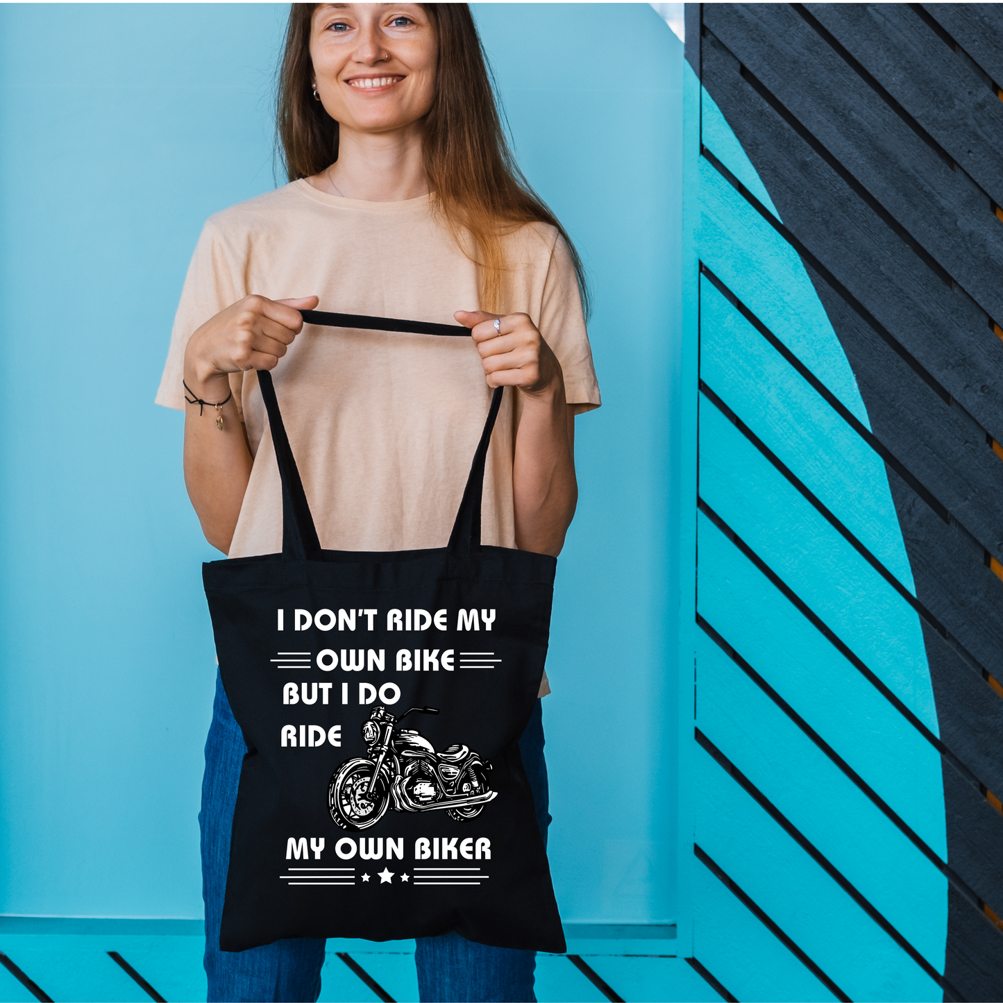 Ride My Biker Tote Bag